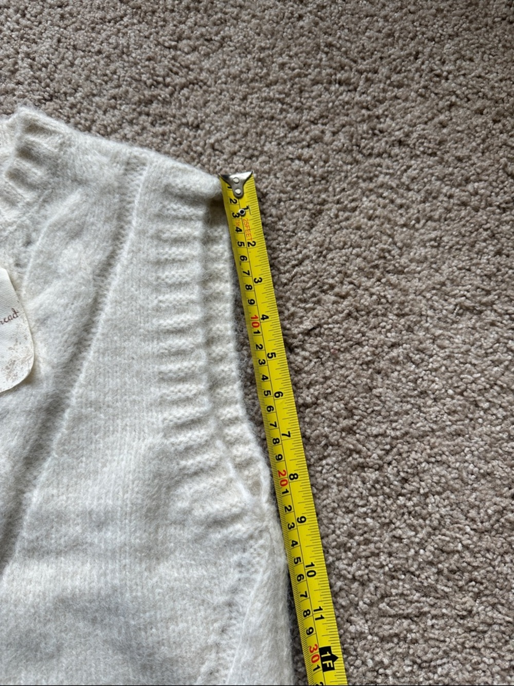 Hem & Thread Soft Sleeveless Sweater Vest - Picture 6 of 6